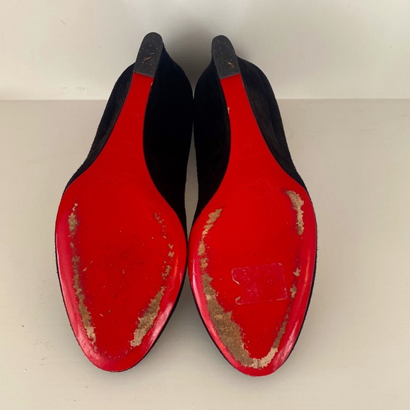 Christian Louboutin Suede Wedges🌹💋 - Picture 5 of 9